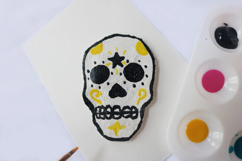 Día de los Muertos Sugar Skull Magnet 10